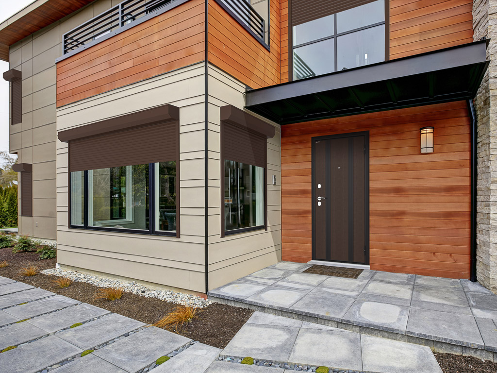 РОЛЬСТАВНИ ДЛЯ ОКОННЫХ ПРОЕМОВ (ВЗЛОМОУСТОЙЧИВЫЕ) ИЗ ЭКСТРУДИРОВАННОГО ПРОФИЛЯ RHE45M