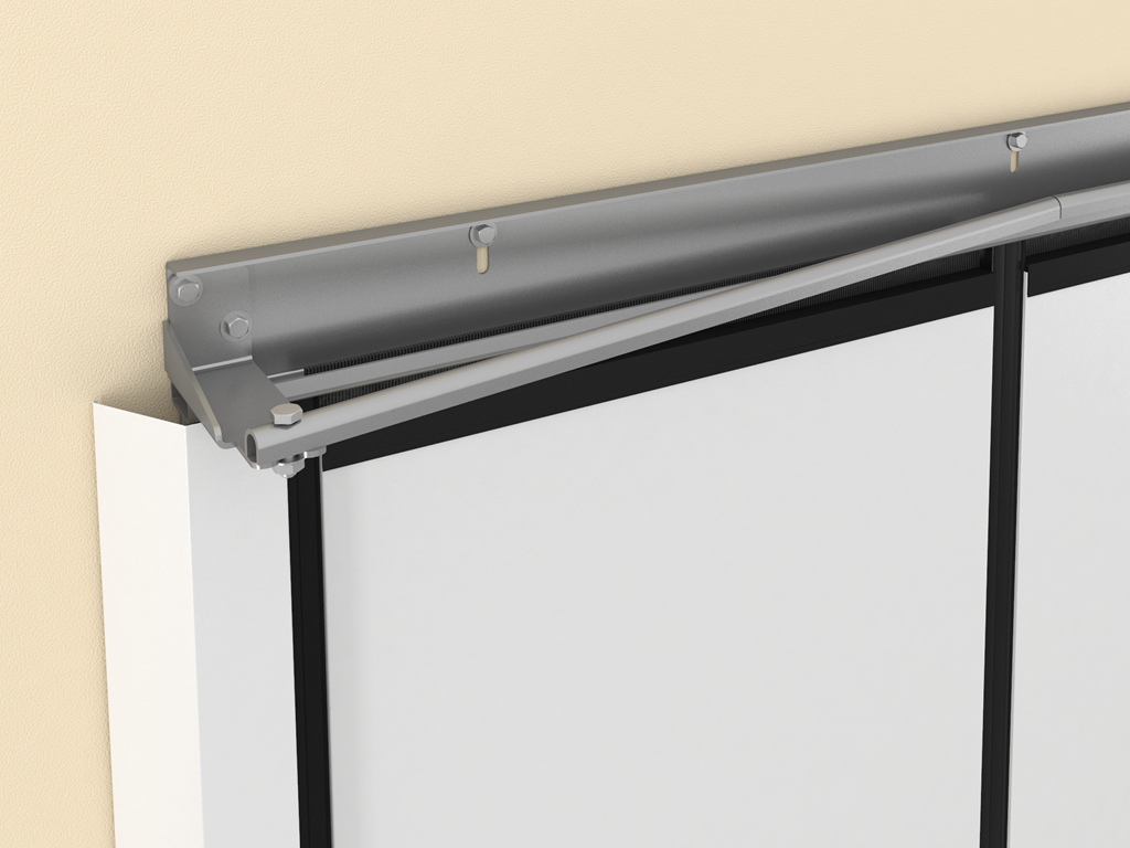 1285Складные ворота DoorHan