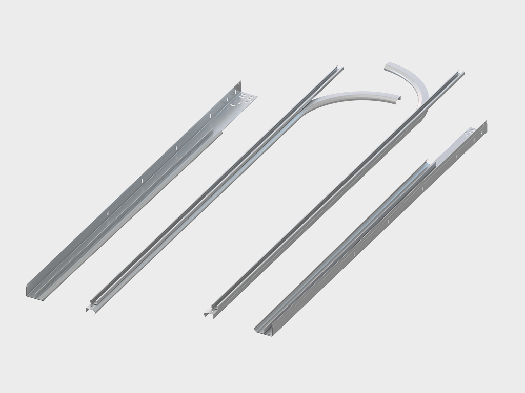 1166Секционные противопожарные ворота EI60