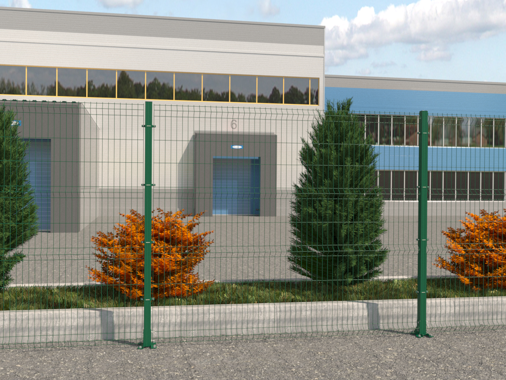 ЗАБОРНЫЕ СЕКЦИИ ИЗ СВАРНОЙ СЕТКИ СЕРИИ «ОПТИМА»