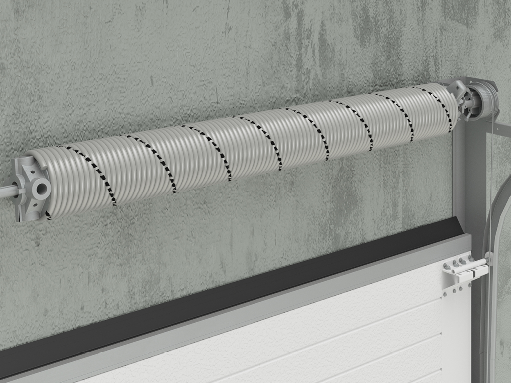 747Промышленные панорамные секционные ворота DoorHan