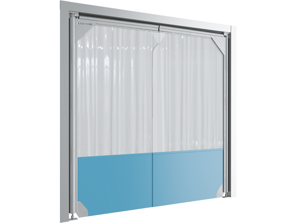 Пленочные маятниковые двери DoorHan