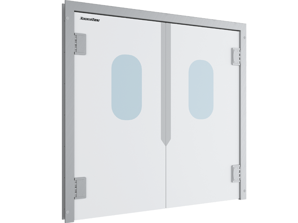 Пластиковые маятниковые двери DoorHan