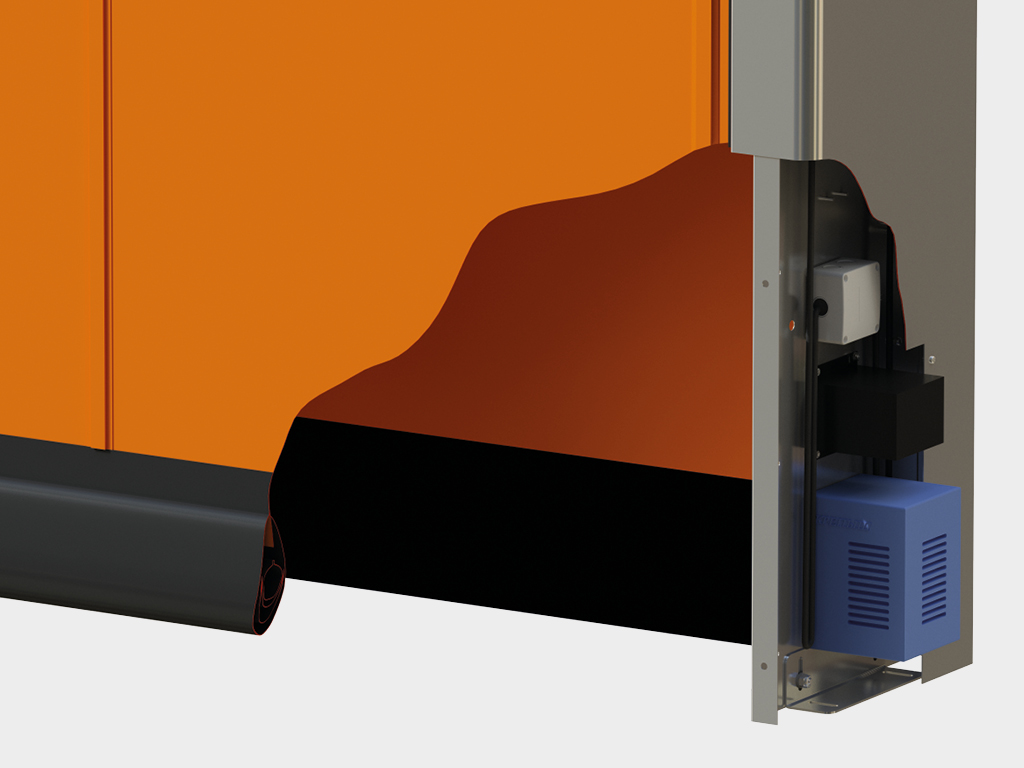 1984Скоростные рулонные ворота DoorHan