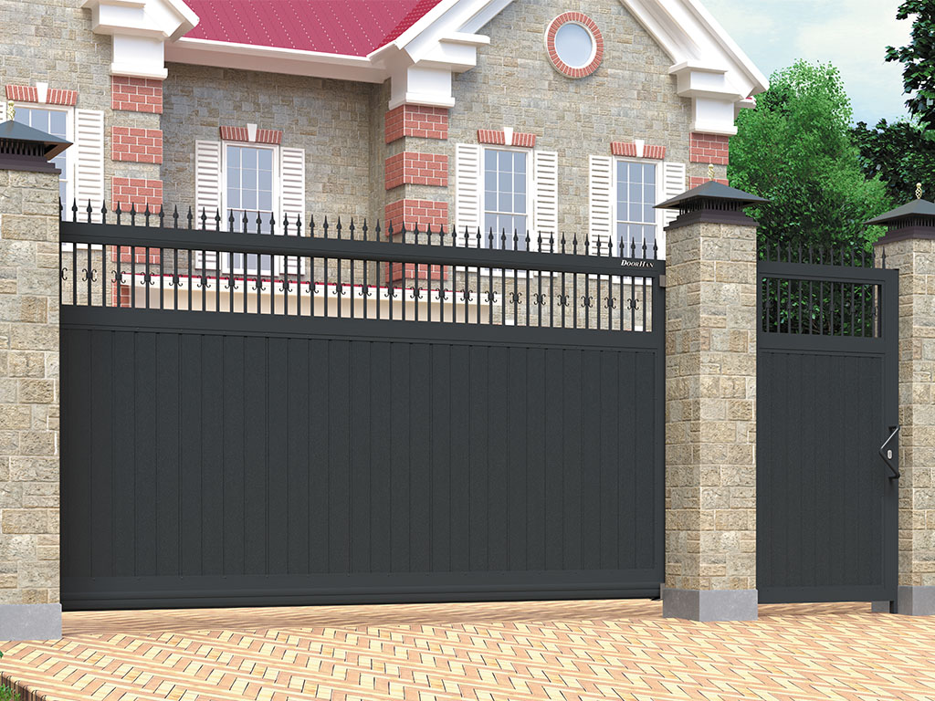 <p>Легкие и надежные ворота</p>
