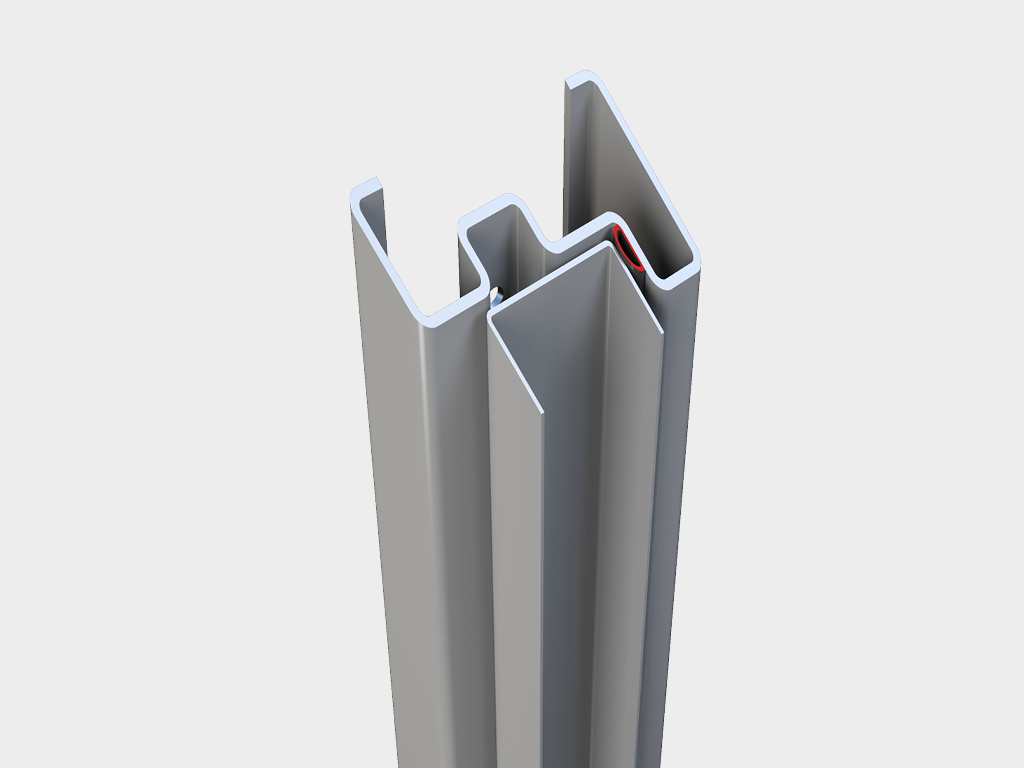 <p>Модернизированный стальной профиль и уплотнитель по контуру проема повышают герметичность</p>
